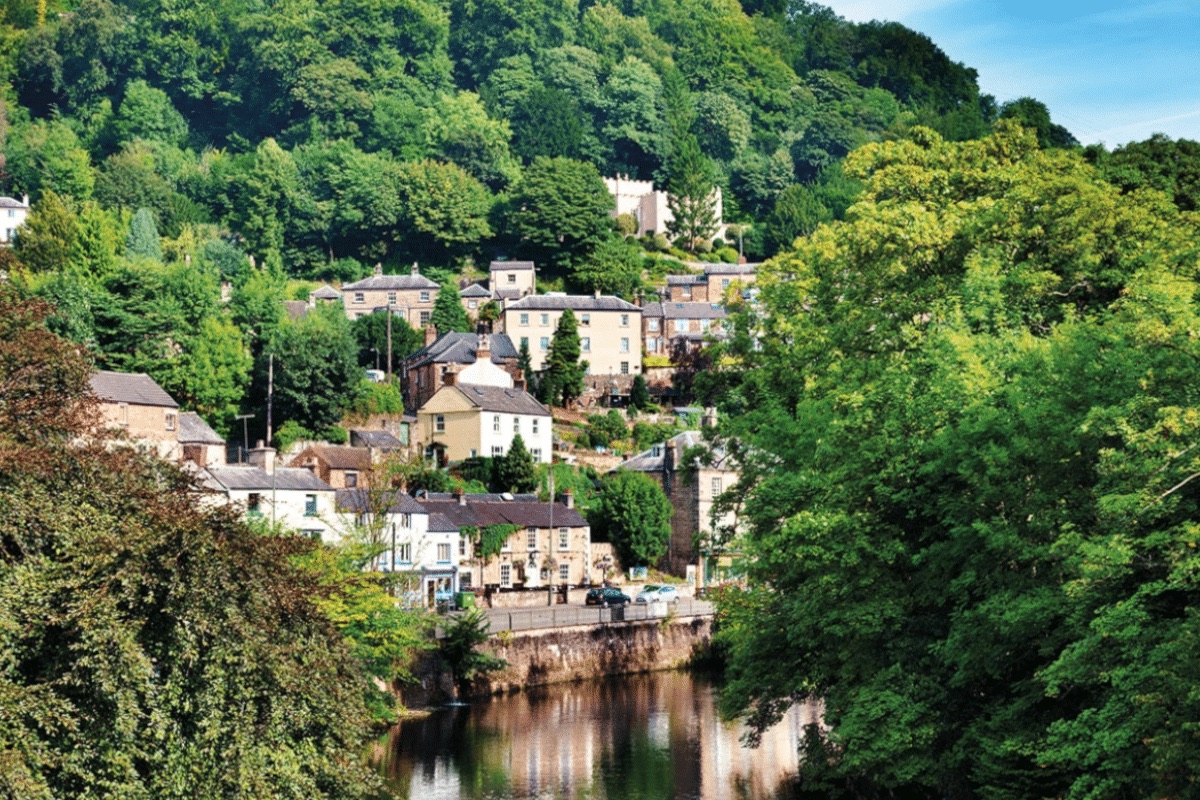 The studio's location in Matlock